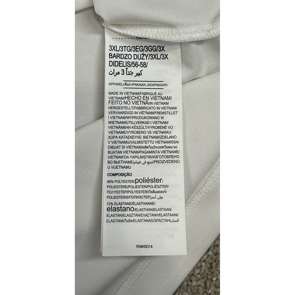 Under Armour HeatGear South Carolina Gamecocks 3XL White Loose Polo Shirt NWOT - Picture 5 of 6